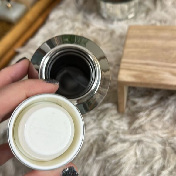 Starbucks Silver 50th Anniversary Mermaid Stainless Steel Water Bottle 20 oz - Picture 6 of 17